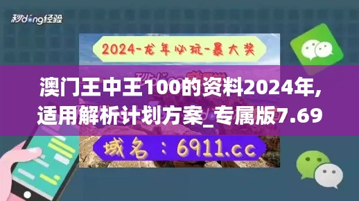 澳门王中王100的资料2024年,适用解析计划方案_专属版7.698