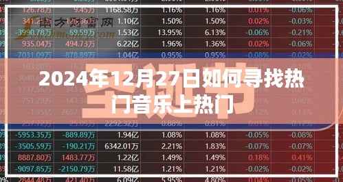 揭秘，如何抓住热门音乐，上热门技巧全解析