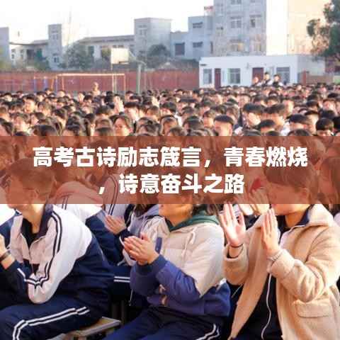 高考古诗励志箴言,青春燃烧,诗意奋斗之路