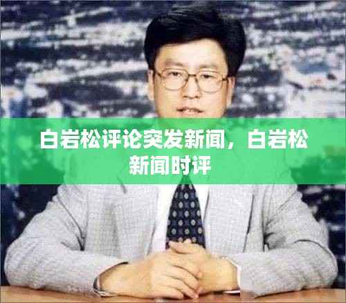 白岩松评论突发新闻,白岩松新闻时评